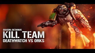 Deathwatch VS Orks Kill Team Octarius  Updated Intercessor team Rules [upl. by Kancler570]