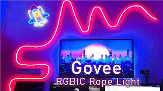 GOVEE RGBIC NEON ROPE LIGHT [upl. by Odysseus]