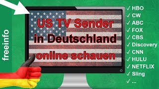 US Amerikanische TV Fernsehsender in Deutschland schauen So gehts [upl. by Neille]