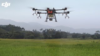 DJI  Agras T16  Agricultural Spraying Drone [upl. by Phipps]