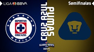 Resumen y goles  Pumas 4440 Cruz Azul  Semifinal Vuelta Guard1anes 2020 Liga Mx  TUDN [upl. by Hsiekal]