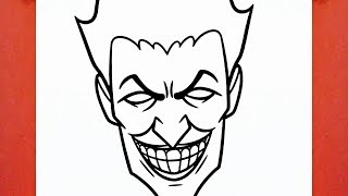 HOW TO DRAW THE JOKER [upl. by Allmon]