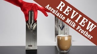 Aerolatte Milk Frother  Exclusive Review [upl. by Hueston]