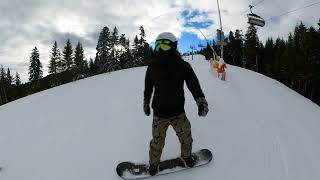 Snowboarding in Borovets 4K [upl. by Naelcm627]