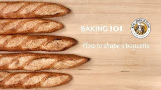 How to shape a baguette [upl. by Etnahsa56]