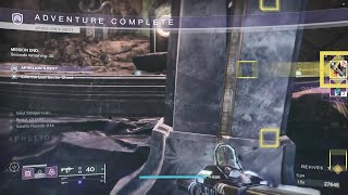 Aphelions Rest Legend Lost Sector Hunter Solo  Destiny 2 The Dreaming City [upl. by Letsou]