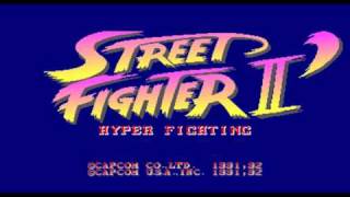 Street Fighter II Arcade Music  Ryu Stage  CPS1 [upl. by Ecnerol]