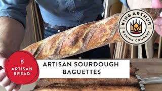 Artisan Sourdough Baguettes [upl. by Falo529]