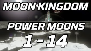 Super Mario Odyssey Moon Kingdom Power Moons 1  14 Guide [upl. by Enneyehc580]