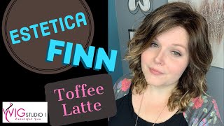 Estetica FINN Wig Review  Toffee Latte  Coffee Collection  TRISTAS TRESSES [upl. by Christan]