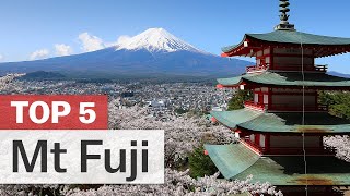 Top 5 Things to do Around Fuji  japanguidecom [upl. by Olshausen]