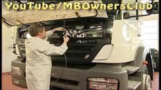 MercedesBenz Axor  Bleed shift mechanism on transmission 712715 [upl. by Sahcnip449]