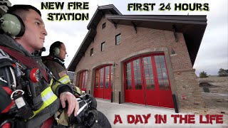 First 24 Hours in a New Fire Station  A Day in the Life [upl. by Michelsen]