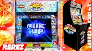 Arcade 1UP Street Fighter Home Arcade Review  Rerez [upl. by Yong615]