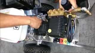 How to Remove Replace amp Install a Pressure Washer Pump [upl. by Auhesoj494]