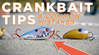 Crankbait Tips amp Common MISTAKES To AVOID Bass Fishing Tips [upl. by Sualk]