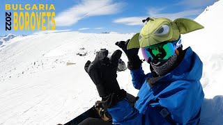 Snowboarding amp Skiing at Borovets Bulgaria [upl. by Lucrece806]