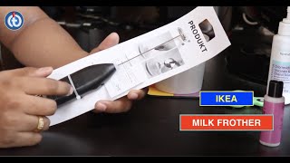 IKEA MILK FROTHER Review amp Battery Installation [upl. by Candie241]