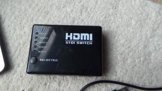 How To use a HDMI Switch [upl. by Nessy]