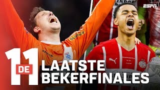 De 11 Laatste Bekerfinales 🏆 [upl. by Ellord]