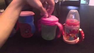 Sippy Cups Review  NUK Playtex Avent amp Nuby [upl. by Graces140]