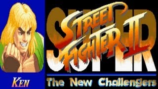 Super Street Fighter II  The New Challengers  Ken Arcade [upl. by Lemyt464]