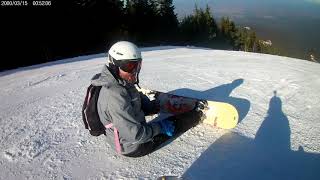 Snowboarding in Borovets Bulgaria 2020 [upl. by Oiramad]