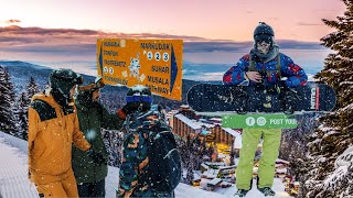 Epic Snowboarding Adventure in Borovets Bulgaria [upl. by Aysab]