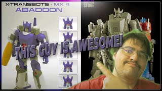 XTransbots MX4 Abaddon Galvatron COMING [upl. by Norvun201]