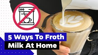 How To Froth Milk At Home Best Milk Frothers Review [upl. by Myrvyn]