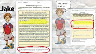 Personal Narrative  Body Paragraphs [upl. by Nalda]