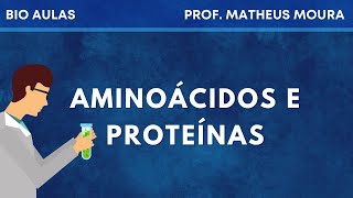 Aminoácidos e Proteínas  Bioquímica Bio Aulas [upl. by Flight]