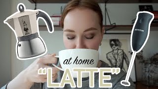 HOW TO MAKE A quotLATTEquot AT HOME moka pot  frother [upl. by Clawson]